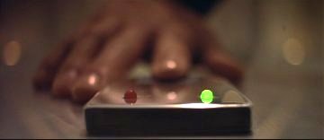 Employees of "Gattica" surrender a drop of blood for analysis before starting work each day.