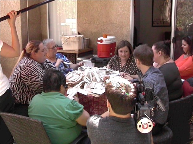 Canadian doc crew interviews the Size Diversity Task Force